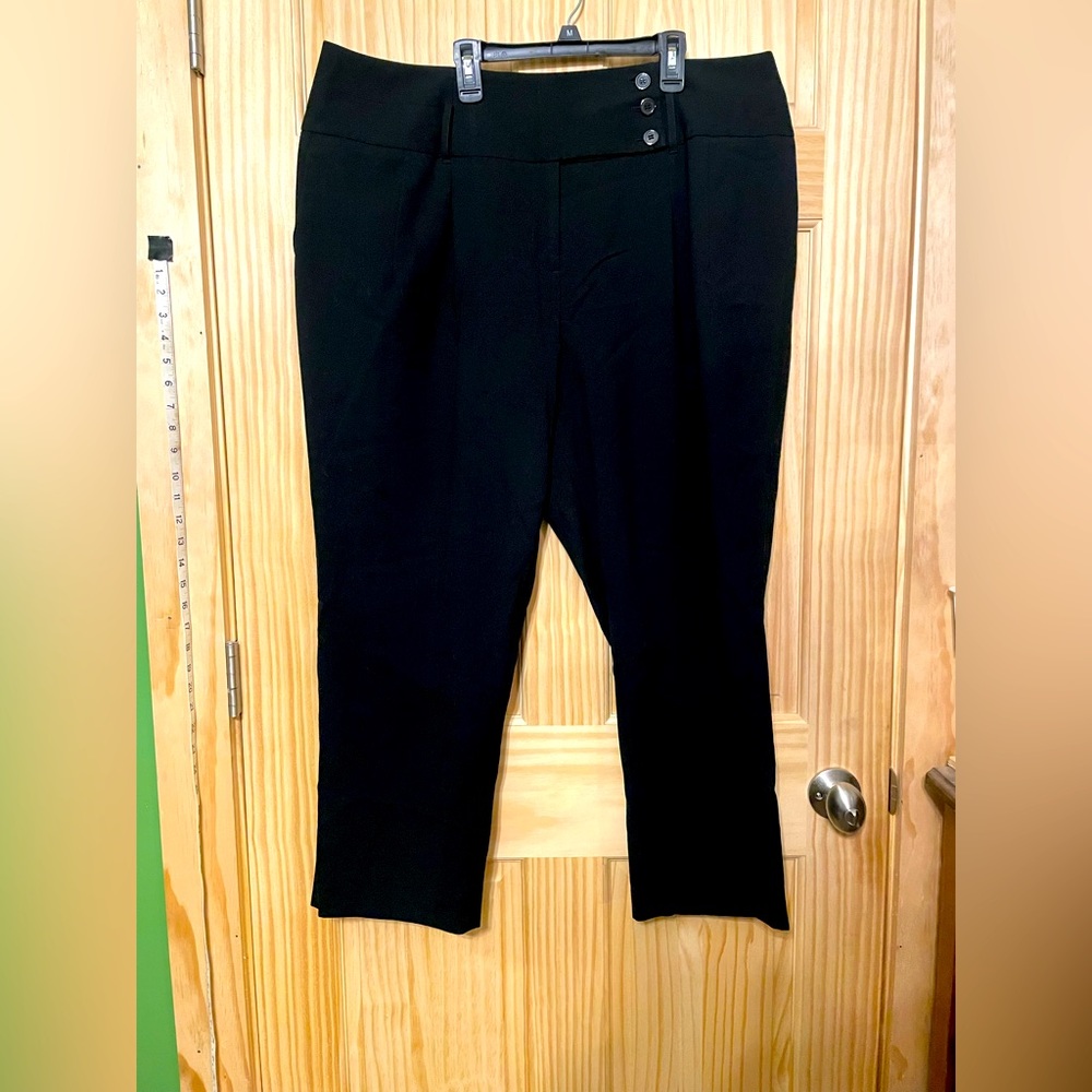 Lane Bryant Black Business Trouser Pants Size 20